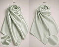 DUAL SILK - SAGE GREEN
