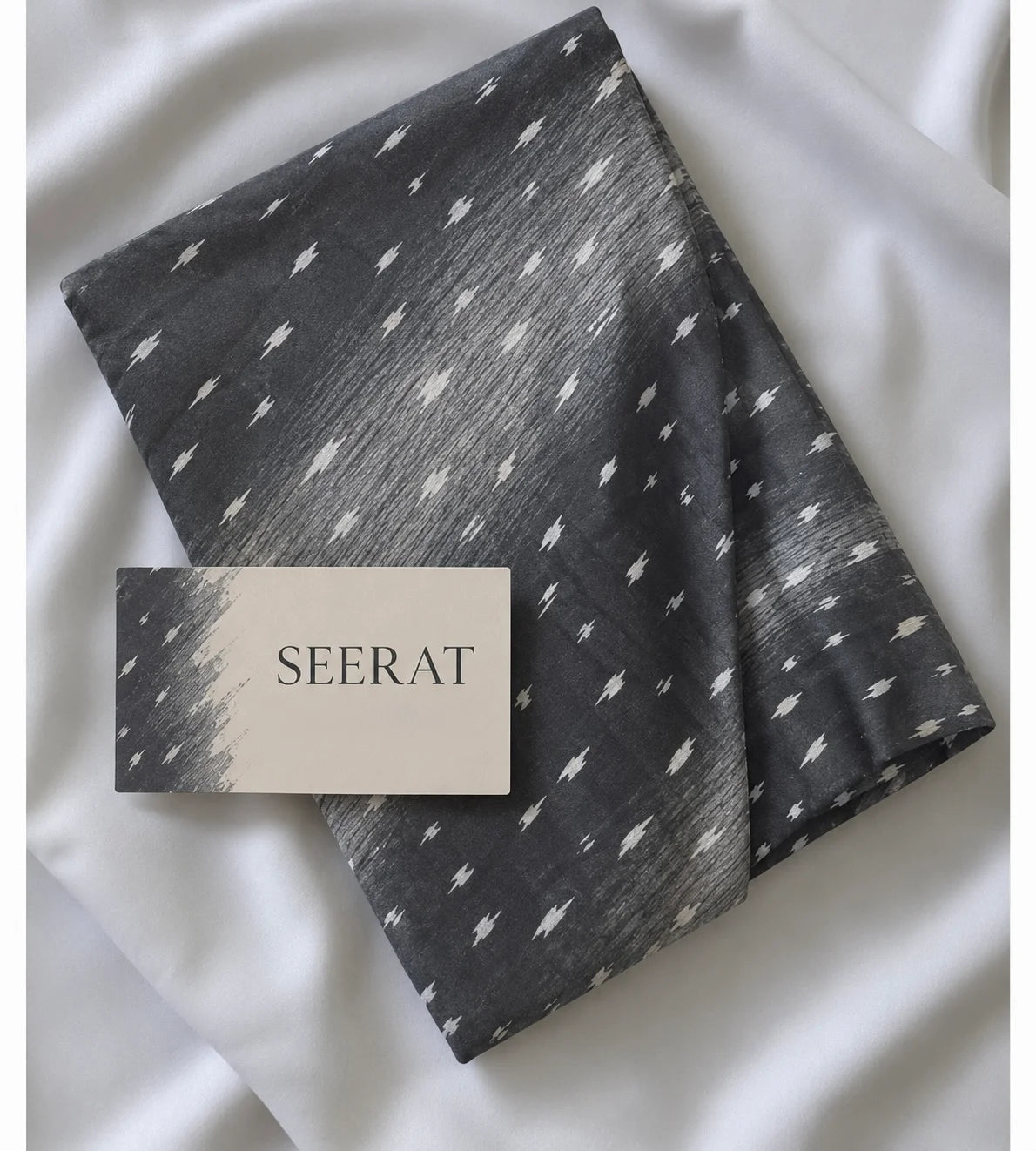 PRINTED MODAL HIJAB - CHARCOAL