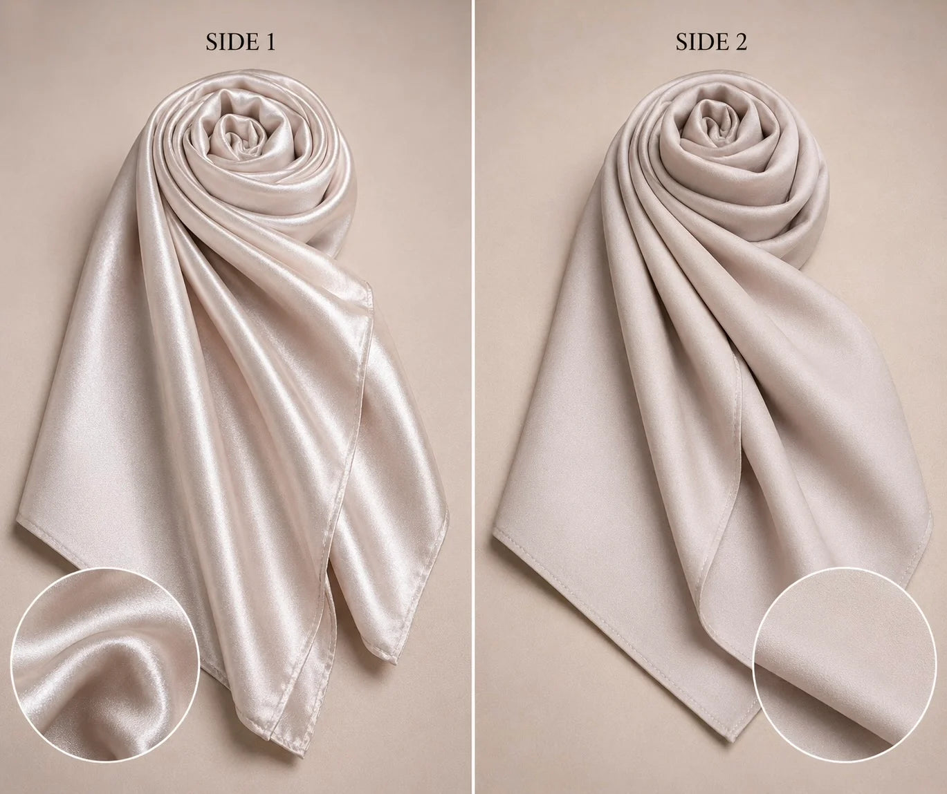 DUAL SILK - PEARL BEIGE