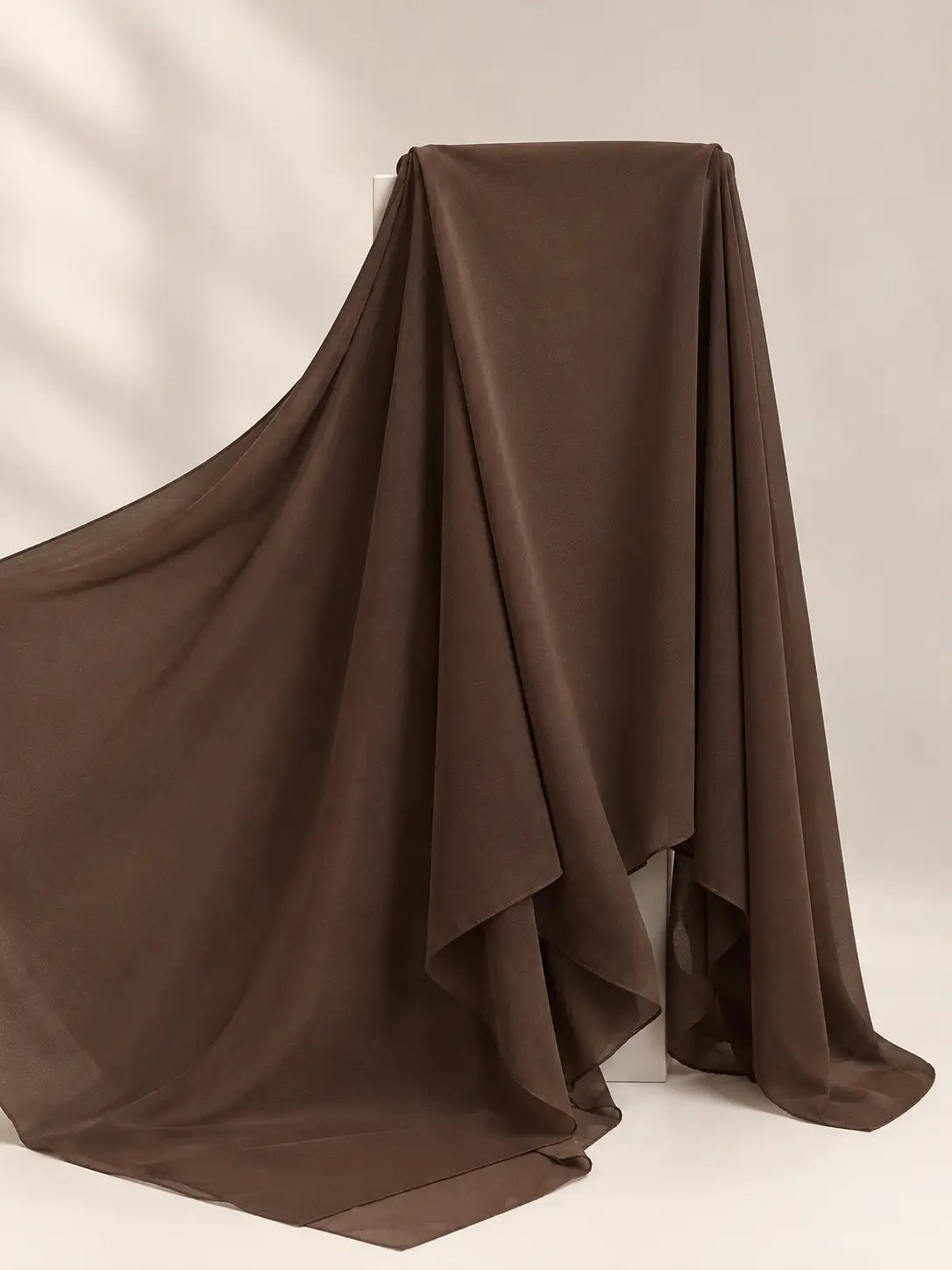 CHIFFON HIJAB - BROWN