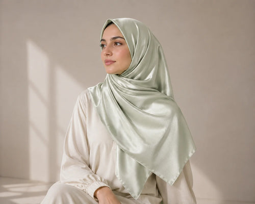 DUAL SILK - SAGE GREEN