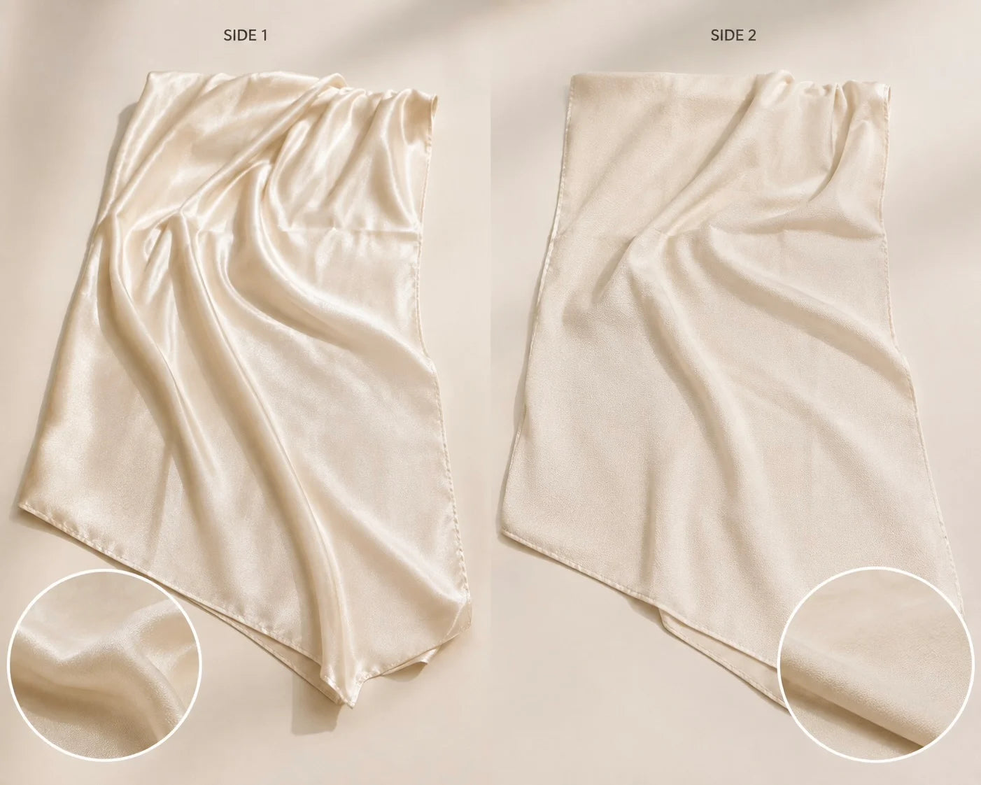 DUAL SILK - CREAM IVORY